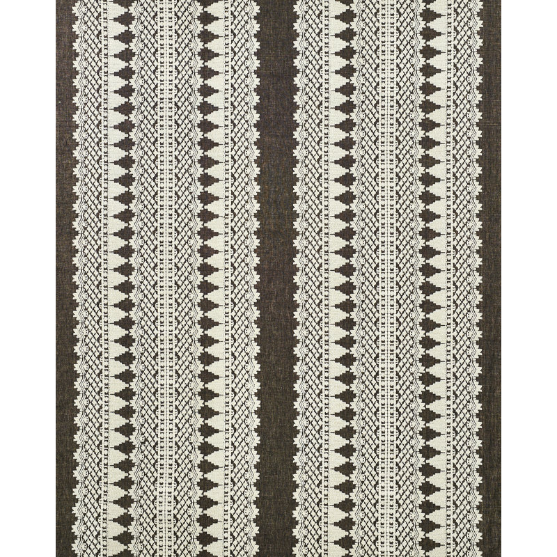 Wentworth Embroidery Fabric, Carbon