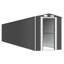 Vidaxl Garden Shed 192X1021x223 Cm Galvanised Steel-79095660