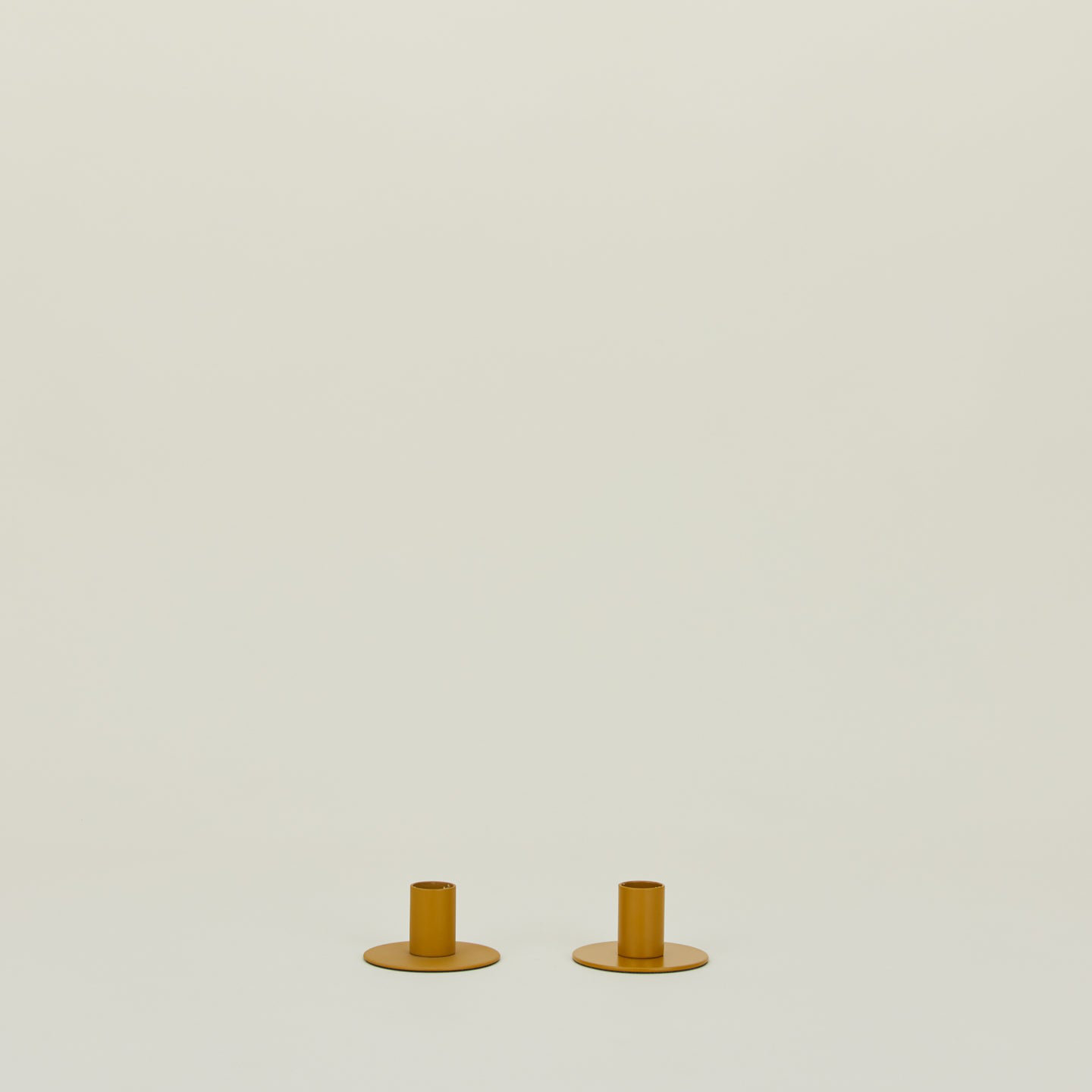 Essential Candlestick Holder, Mustard