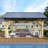 Outdoor Cedar Wooden Gazebo with Netting & Curtains, Patio Galvanized Steel Hardtop Gazebo-104311549