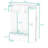 5-in-1 Hall Tree with Drawers, Hooks, Cabinets and Bench-129945976