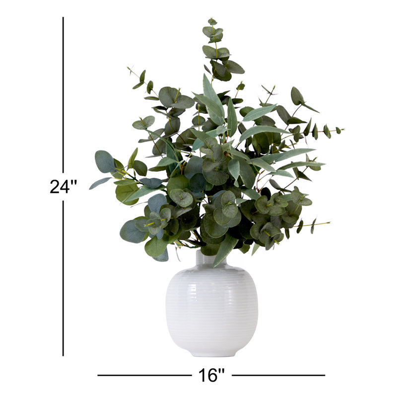 Weller Eucalyptus Arrangement in Planter
