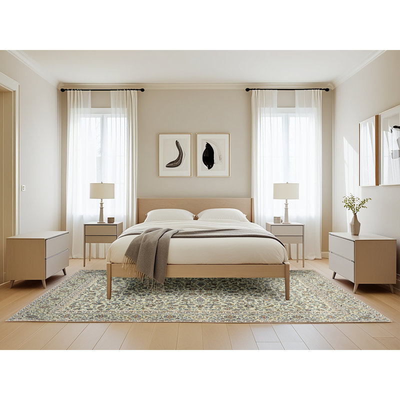 Duell Oriental Indoor Rug, Rectangle 5' x 8'