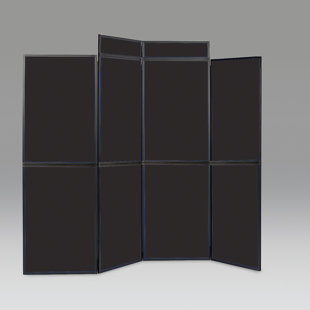 BusyFold Free-Standing Bulletin Board 220cm H x 210cm W