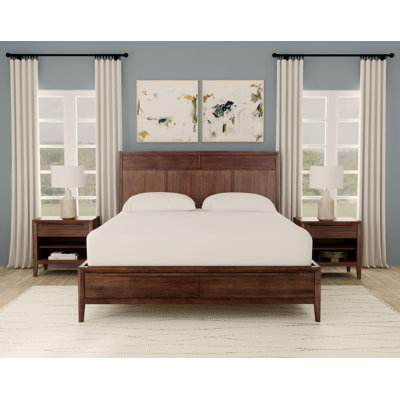 Ralston Queen 3pc Walnut Bedroom Set