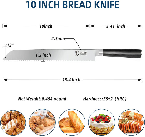 10 Offset Bread Knife – Taylor USA