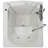 38'' x 33'' Fiberglass Bathtub with Faucet-99718334
