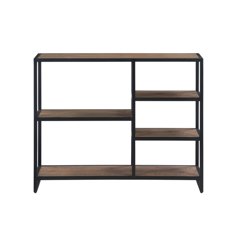 Alvern 180cm H x 83cm W Solid Wood Bookcase
