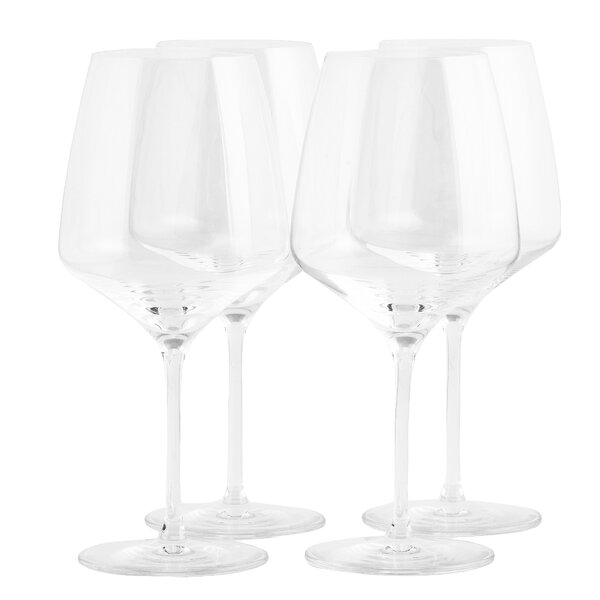 JoyJolt Layla 8 - Piece 13.5oz. Glass Assorted Stemware Set