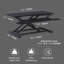 Adjustable Metal Base Standing Desk Converter