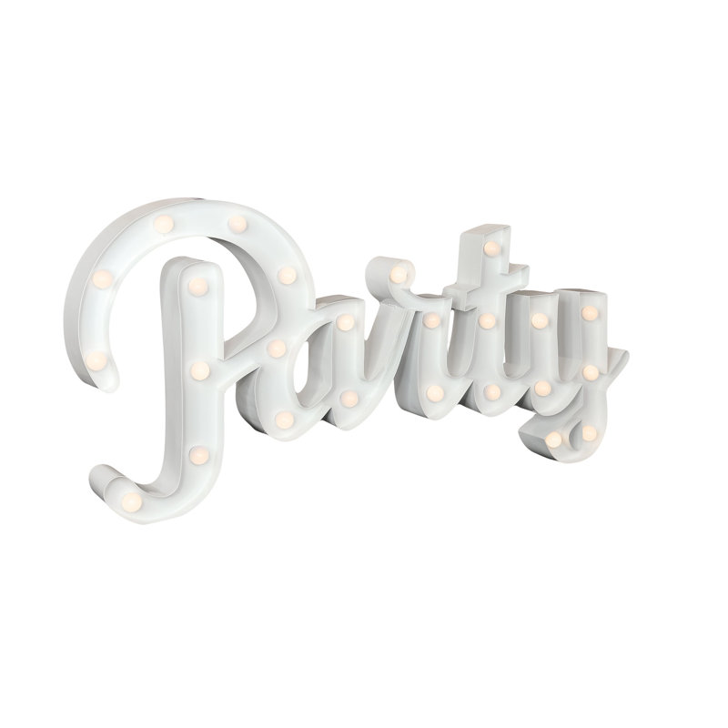Metal Novelty Lamp