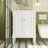 Emilda 24.01 " W Freestanding Standard Free Standing 1 Single With Solid Wood Top-407911297
