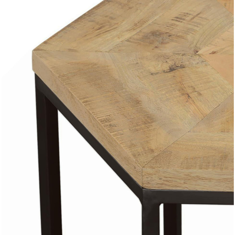 Ensemble de 2 tables gigognes