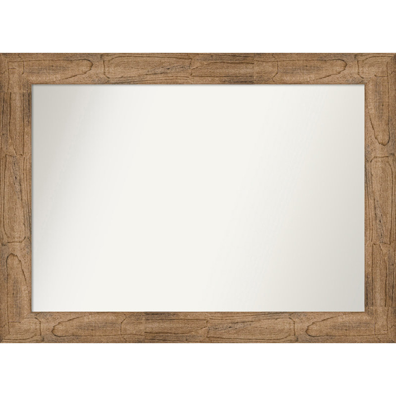 Timmy Solid Wood Wall Mirror, Rectangle, 27.5" x 37.5"