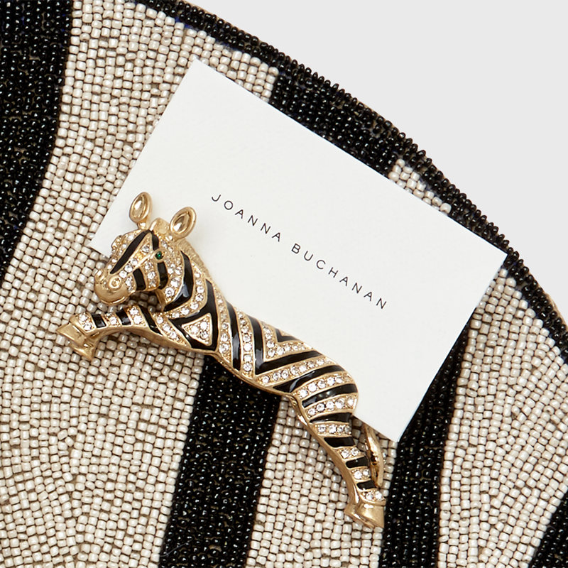 Zebra Place Card Holder