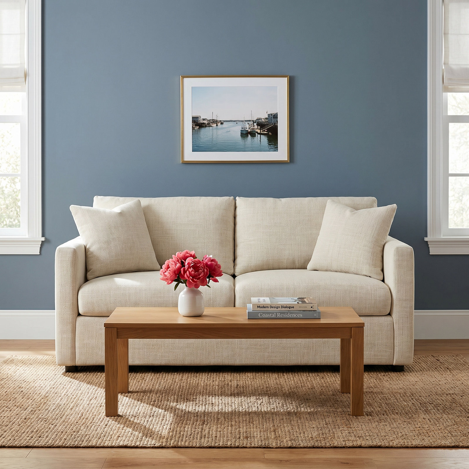 Godwin 67'' Upholstered Loveseat, Macc Vanilla