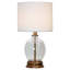 Lampe de table rechargeable en verre Ellery