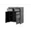 100cm Wide 2 Drawer Solid Wood Highboard