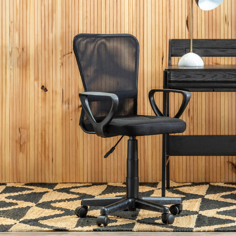 Mesh Desk Chair, Black