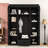 Sleek Wood Hall Tree with Bench, Adjustable Shelves, Ample Storage and 3 Hooks for Entryway-823500890