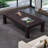 Simple light luxury solid wood coffee table-1121820722