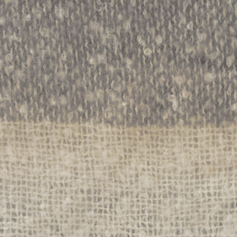 Sherpa Reversible Brown and Beige Acrylic Throw Blanket