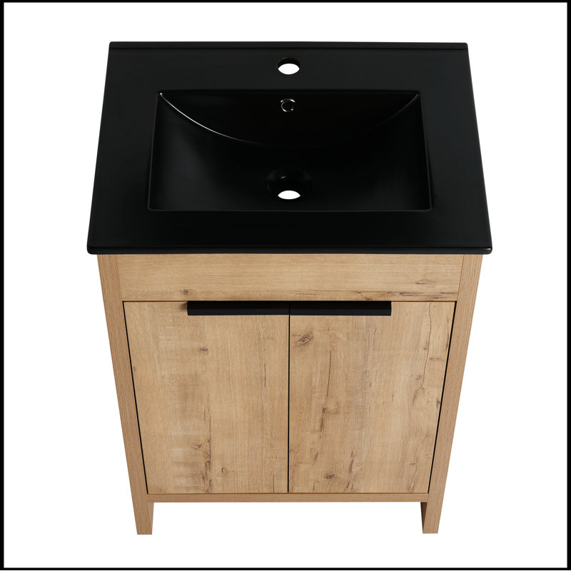 Meuble-lavabo simple avec plateau Sukari 24,00