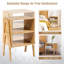 Bartlett 43cm W Solid Wood Bedside Table