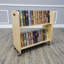 Chariot-bibliothèque en bois