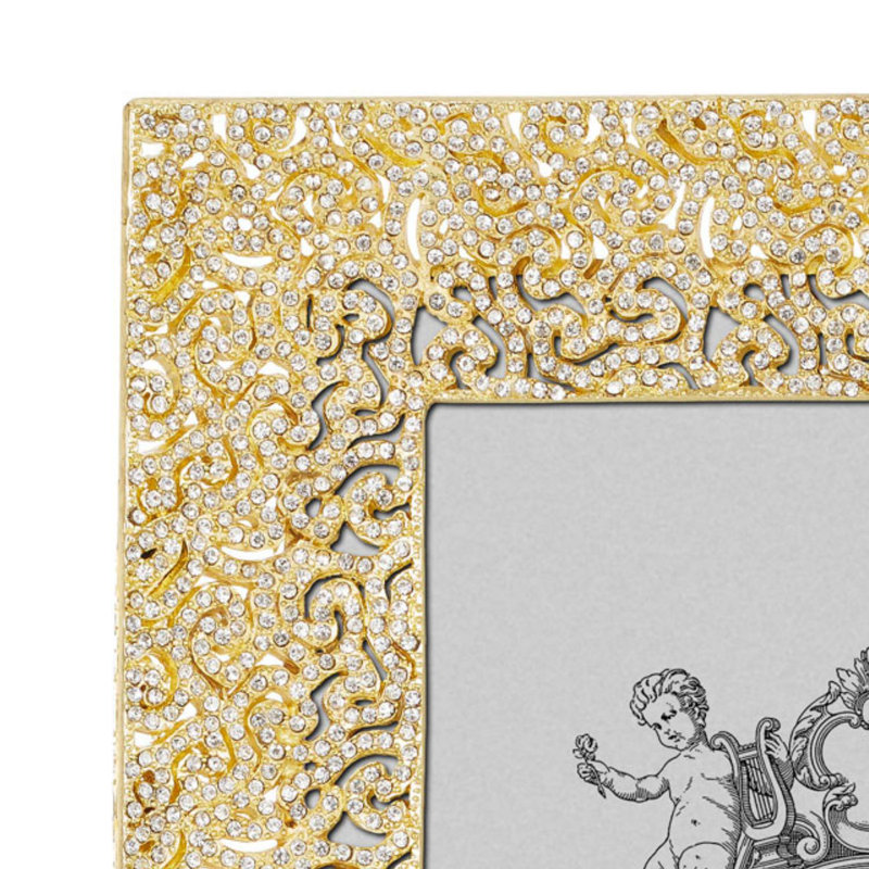Biarritz Metal Picture Frame, Gold