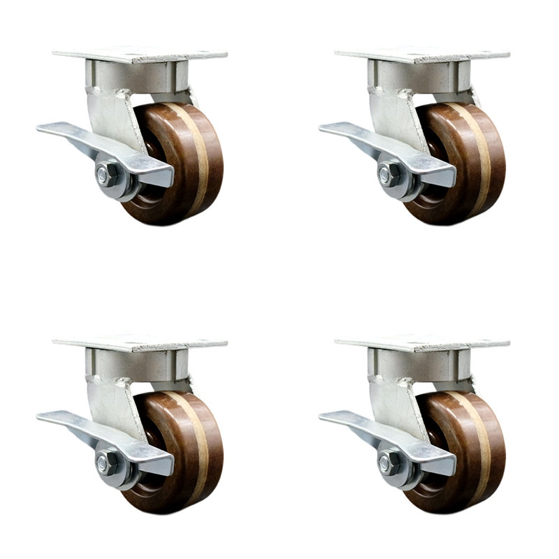 Kingpinle High Temp Caster Set
