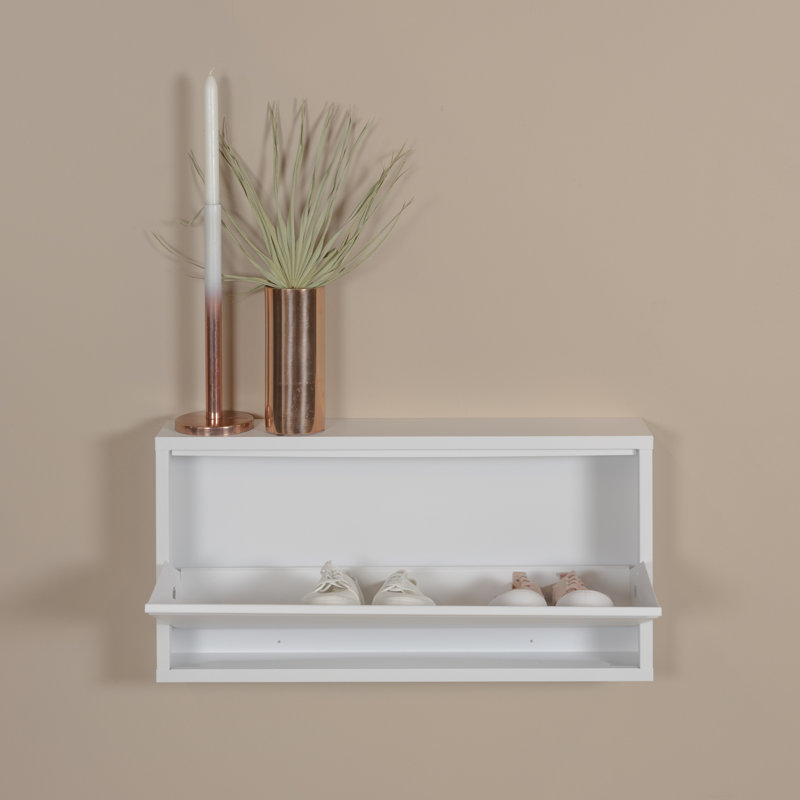 Billy 3 Pair Shoe Storage, White