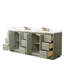 Strada 84'' W Double Vanity-1311106301-1311106303-1316610455