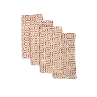 Ensemble de 4 serviettes de table Selamije