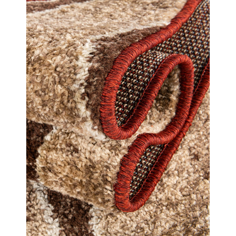 Alair Geometric Area Rug, Oval 4'1" x 6'1"