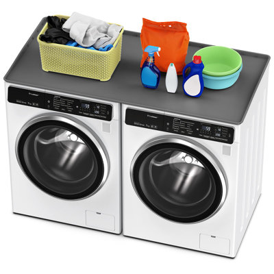 Washer Dryer Countertop -Washer And Dryer Covers,Non-Slip Waterproof Washing Machine Cover Protector Top Load,Washer And Dryer Covers