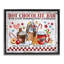 Art mural sur toile "Hot chocolat" par Creatif Belle
