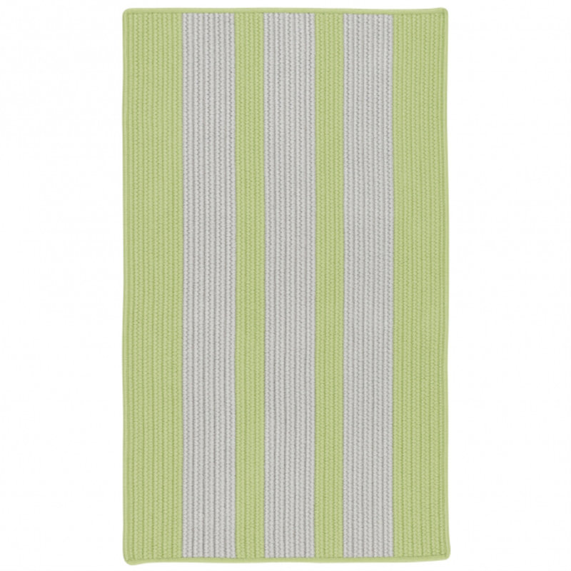 Tapis intérieur / extérieur Wes - vert, Rectangle 2 pi x 3 pi
