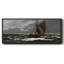 Stormy Seascape, 1867 - toile encadrée-110639225