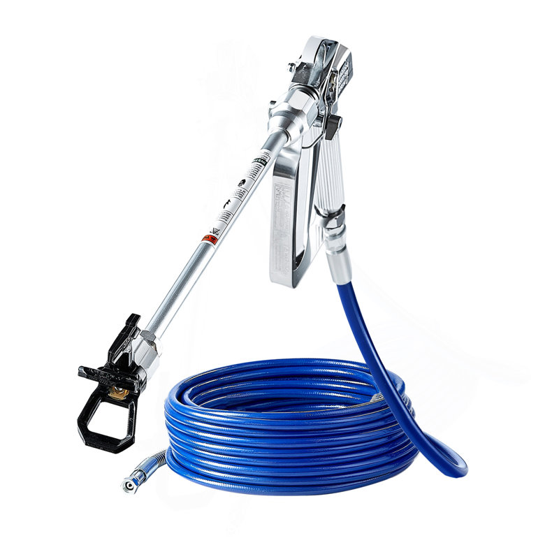 Airless Paint Spray Gun And Hose Kit 3600PSI With Extension Rods Filters