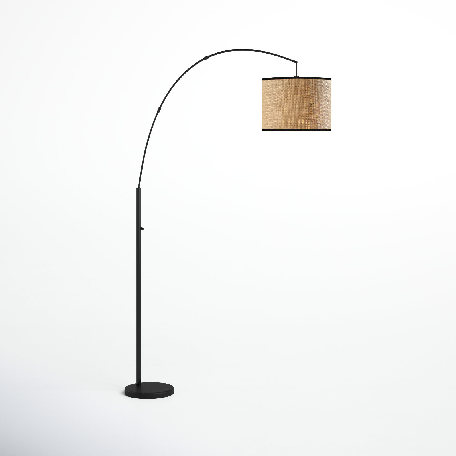 Felice 73.5'' Floor Lamp, Black, Beige
