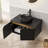 Wall-Mounted Floating Bathroom Vanity With Sink-725313584