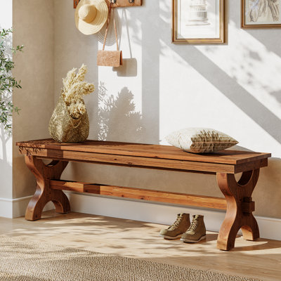 Solid Wood Bench