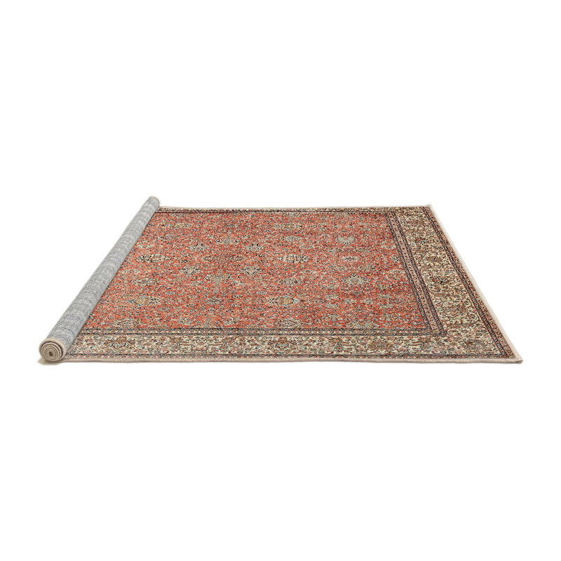 Tapis 100% traditionnel lavable à la machine 379, Rond 5 pi