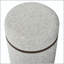 Table d'appoint 2 en 1 avec tabouret de rangement amovible