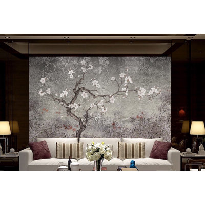 Garden City Vintage Blossom Floral Wall Mural