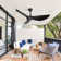 Kemp 52'' 3-Blade Modern Ceiling Fan with Remote Control