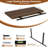  Large Floating Shelves for Wall Set of 3 Wooden Wall Shelves 36 in x 12.75 in x 2 in Room Decor Long Shelf with Invisible Wall Mount Bracket for Bedroom, Kitchen, Living Room, Walnut-1003030897-1004386352