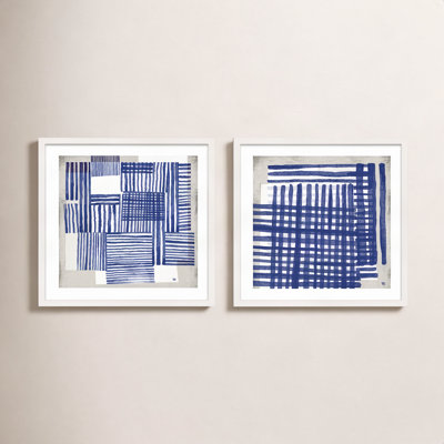 Weaving 2-Piece Painting Set by Marco Marella