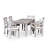 5-Piece Dining Set, Outdoor Dining-1601377216